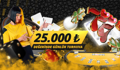 Günlük Turnuvalardan Haftada 175.000 TL 25,000